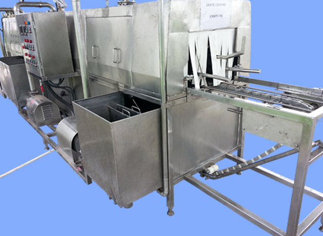 Crate-washer